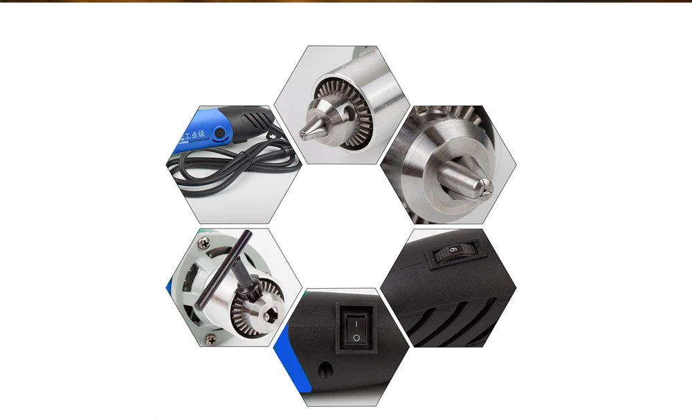 480W Mini Electric Drill Variable Speed Dremel Engraving Polishing Machine Wood Carving Rotary Tool Milling Cutter Rasp File Etc