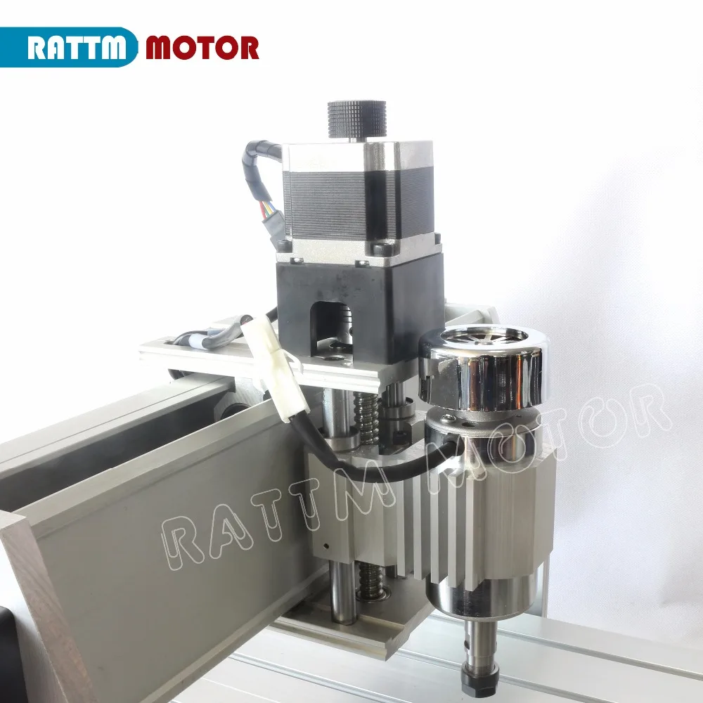【EU】CNC MACH3 Router Engraving Milling Cutter Machine 3 Axis 3040 Z-DQ & 500W Spindle 220V LPT Port / USB post