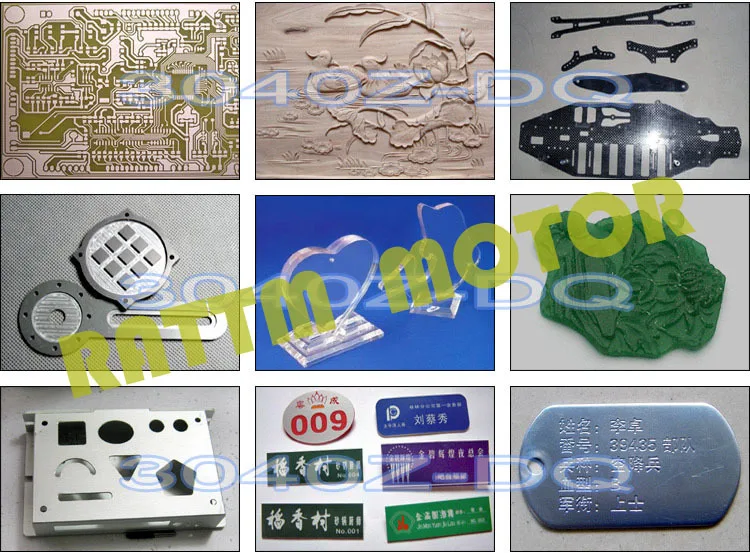 【EU】CNC MACH3 Router Engraving Milling Cutter Machine 3 Axis 3040 Z-DQ & 500W Spindle 220V LPT Port / USB post