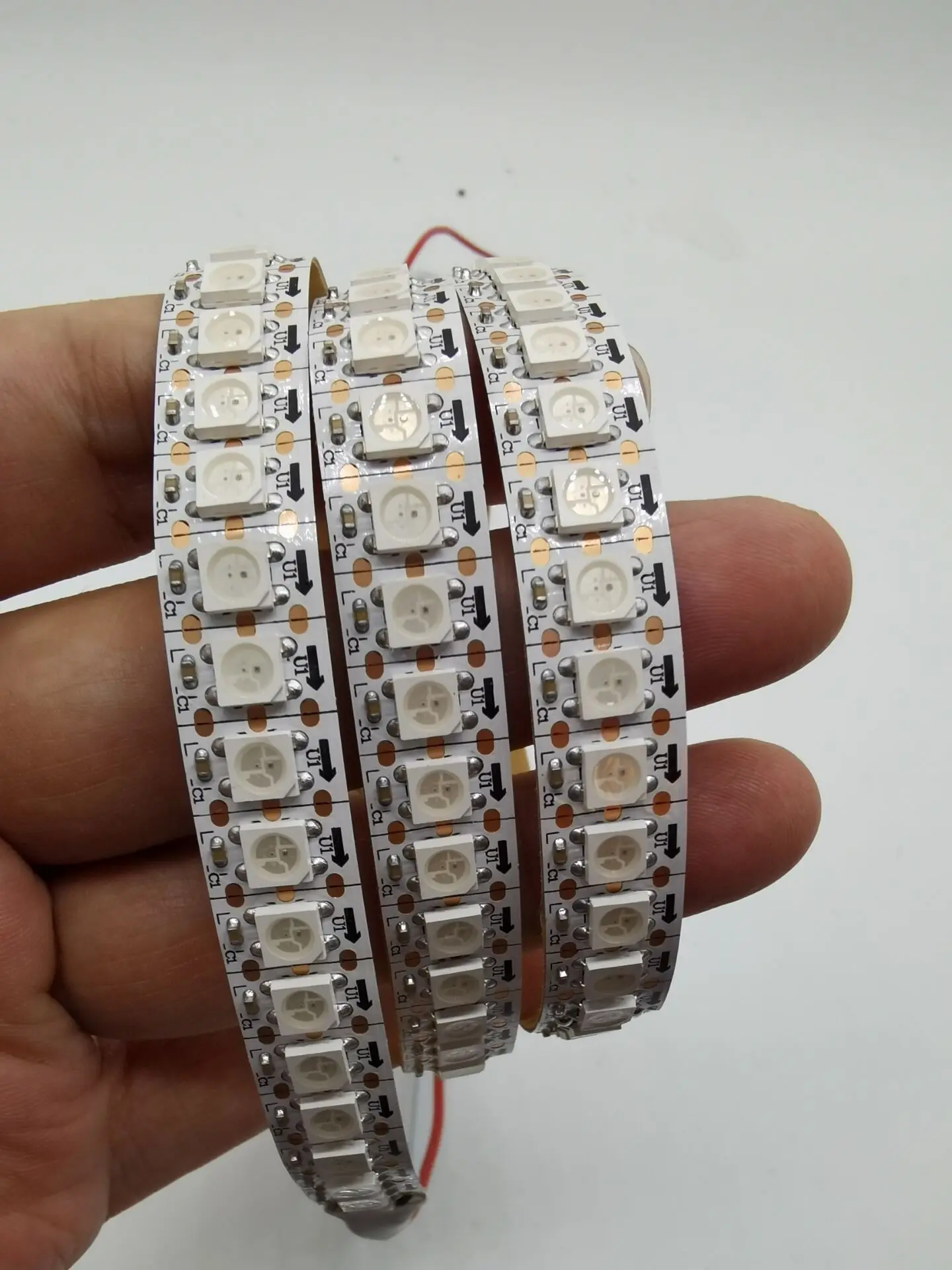 LED Strips WS2812B DC5V ws2812 IC RGB Individually Addressable Led Strip Light Waterproof Diode Flexible Neon Led Tape Lamp
