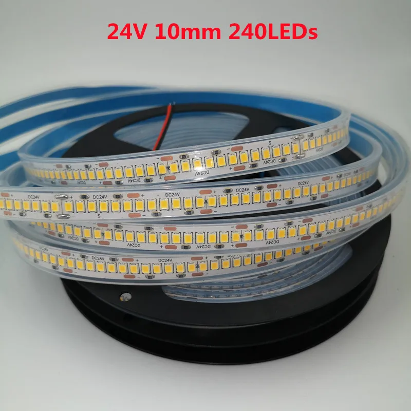 5m 1200 LEDS 2835 Bande LED 12V 24V Lights Strip Flexible Llight 240 Led/m LED Strip White Warm White