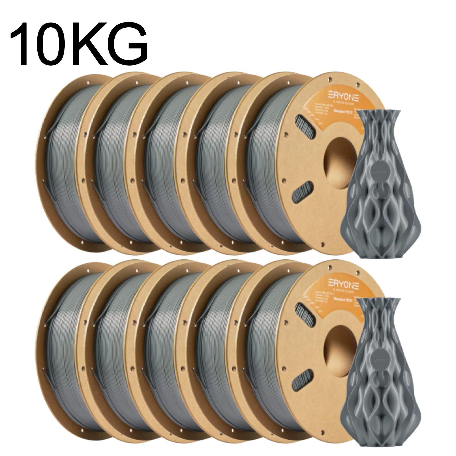 ERYONE PETG Filament 1kg 1.75mm ±0.03mm Spool For 3D Printer FDM Biodegradable Hight Quality New Arrival Fast Shipping
