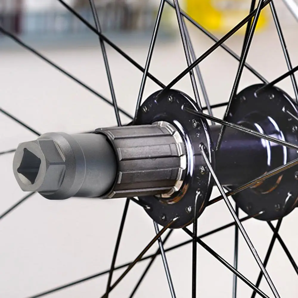 Multifunction Freewheel Body Hub Cassette Remover Bicycle Lockring Hub Remover Tool TB-1018