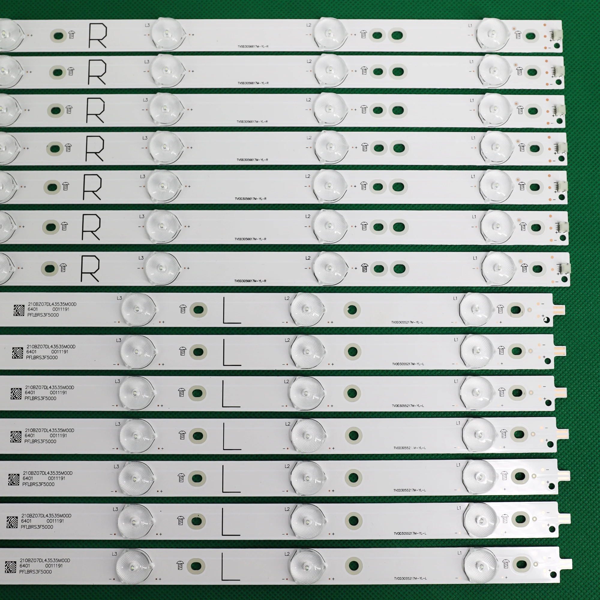 LED Backlight Strip 14lamp for Phil ips 55"TV 55PFF5701/T3 LB55072 55PUS6501/12 TPT550U2 EQLSHA.G GJ-2K16-550-D714-V4-L TPT550J1