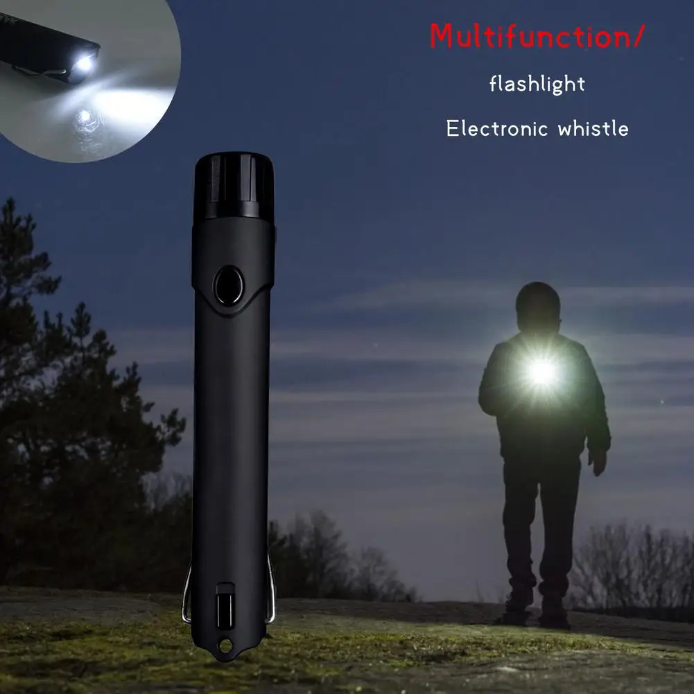 2020 New Electronic Whistle High Decibel Outdoor Traffic Football Basketball Game Referee Training Whistle With LED Flashlight