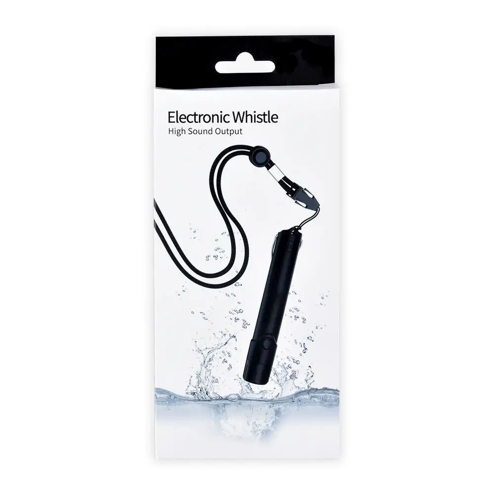 2020 New Electronic Whistle High Decibel Outdoor Traffic Football Basketball Game Referee Training Whistle With LED Flashlight