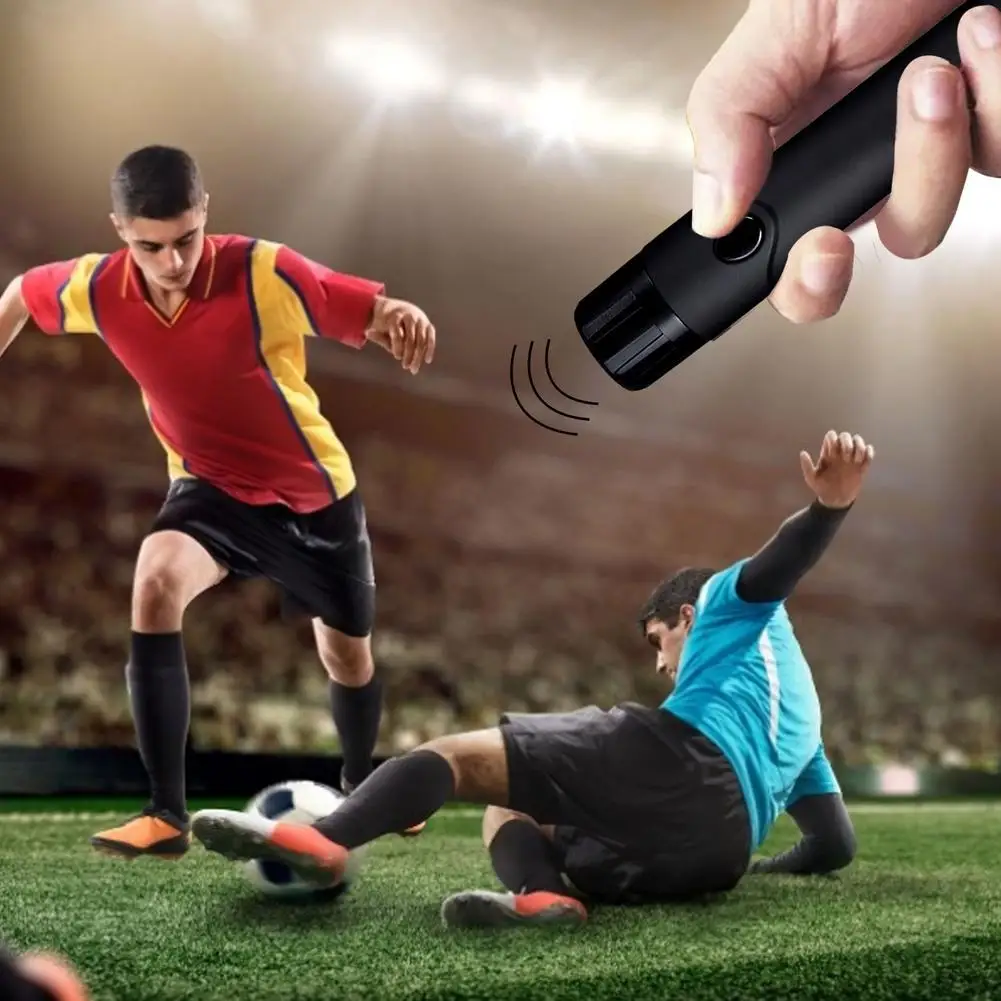 2020 New Electronic Whistle High Decibel Outdoor Traffic Football Basketball Game Referee Training Whistle With LED Flashlight