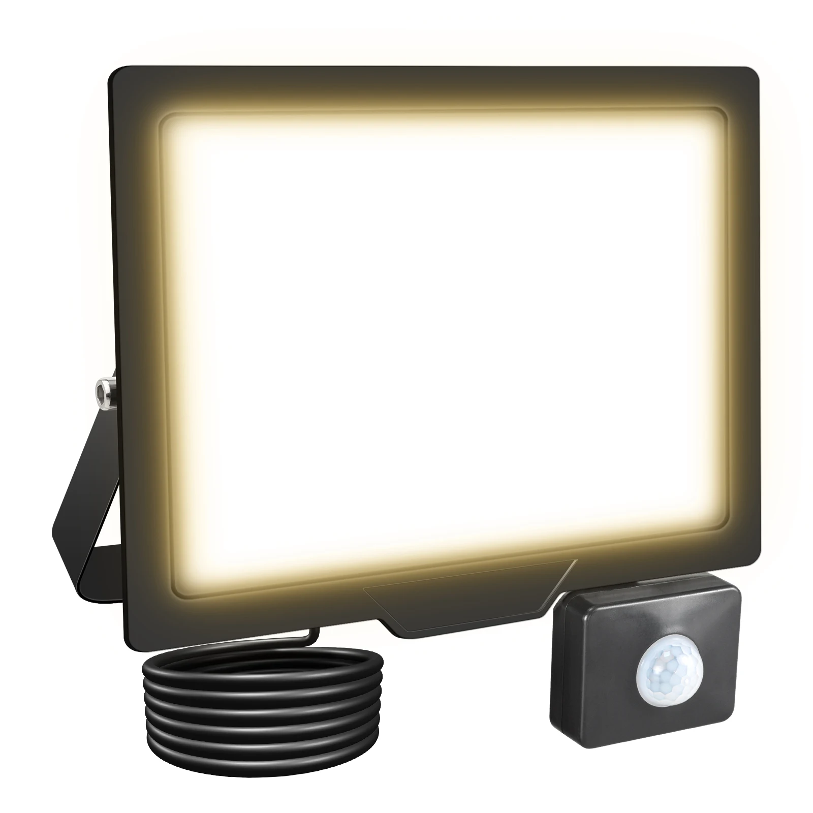 SKYWORLD 10W 20W 30W 50W 75W 100W 150W 200W Induction Led Flood Light With Adjustable PIR Sensor 110V 220V Floodlight Outdoor