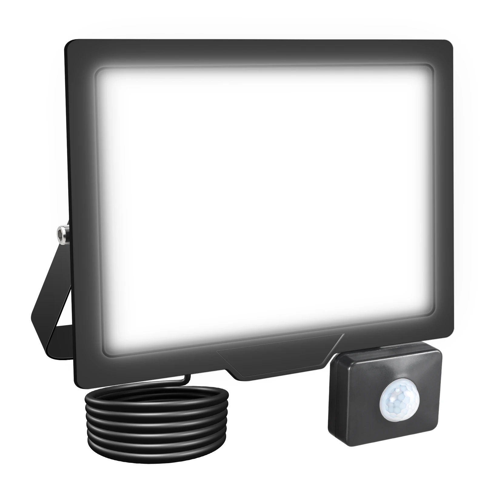 SKYWORLD 10W 20W 30W 50W 75W 100W 150W 200W Induction Led Flood Light With Adjustable PIR Sensor 110V 220V Floodlight Outdoor
