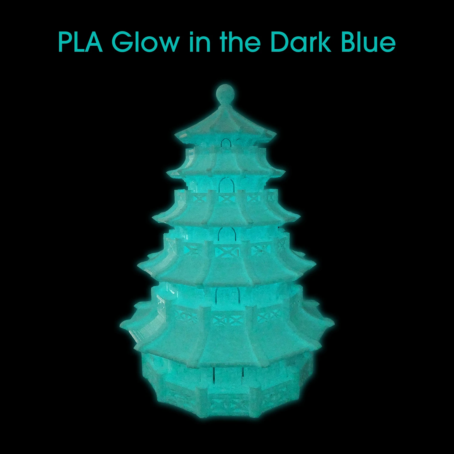 ESUN PLA Filament 1.75mm Glow in the Dark PLA 3D Printer Material 1KG Spool Luminous 3D Printing Filament for 3D Printer
