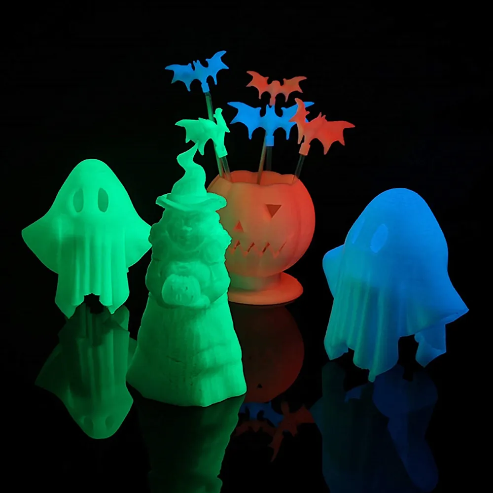ESUN PLA Filament 1.75mm Glow in the Dark PLA 3D Printer Material 1KG Spool Luminous 3D Printing Filament for 3D Printer