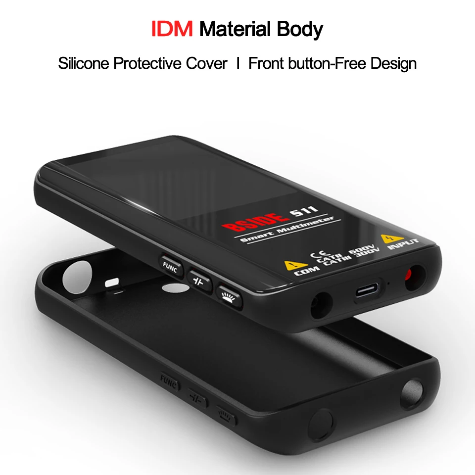 BSIDE S10 / S11 Digital Smart Multimeter Color LCD Display 9999 Digital DC AC Voltage Capacitor Ohm Diode NCV Hz Tester DMM