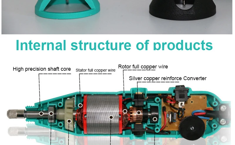 Engraver Electric Drill Dremel Mini Drill DIY Drill Grinder Engraving Pen Grinder Electric Rotary Tool Mini-mill Grinding 180W