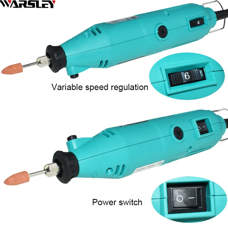 Engraver Electric Drill Dremel Mini Drill DIY Drill Grinder Engraving Pen Grinder Electric Rotary Tool Mini-mill Grinding 180W