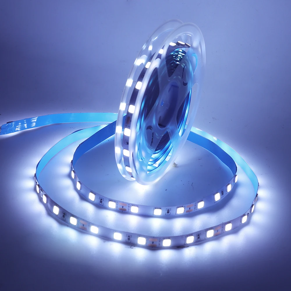 5M 5054 Led Strip Light DC 12V 60/120 LEDs/M Waterproof Led Tape Cold White Warm White Flexible Led Light Lamp Home Decor Lights