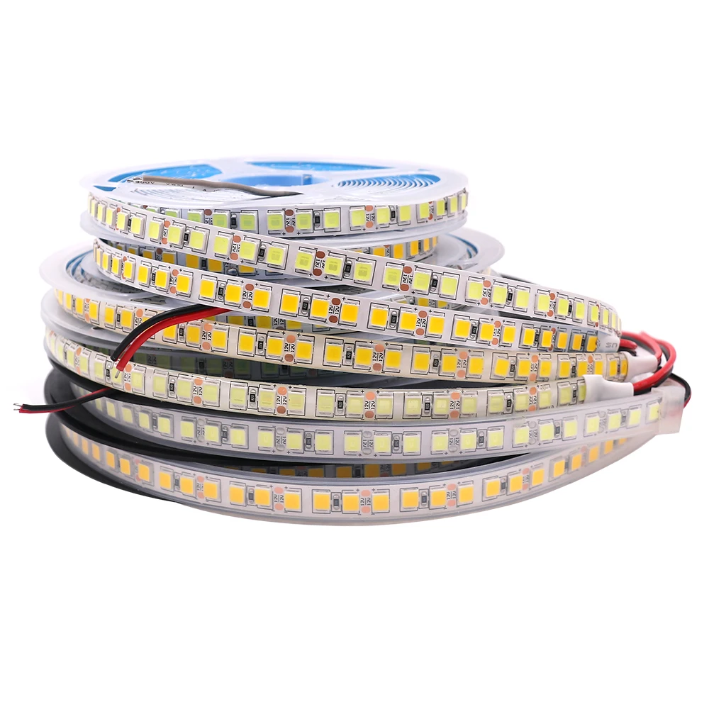 5M 5054 Led Strip Light DC 12V 60/120 LEDs/M Waterproof Led Tape Cold White Warm White Flexible Led Light Lamp Home Decor Lights