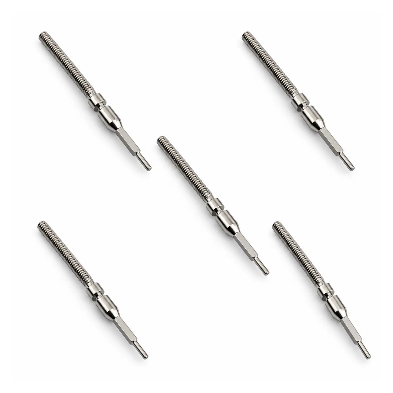 5Pcs Steel Watch Replacement Stem Crown Kit For MIYOTA 8200/8205/8215/821A Movement P780 Accessories Spare Parts