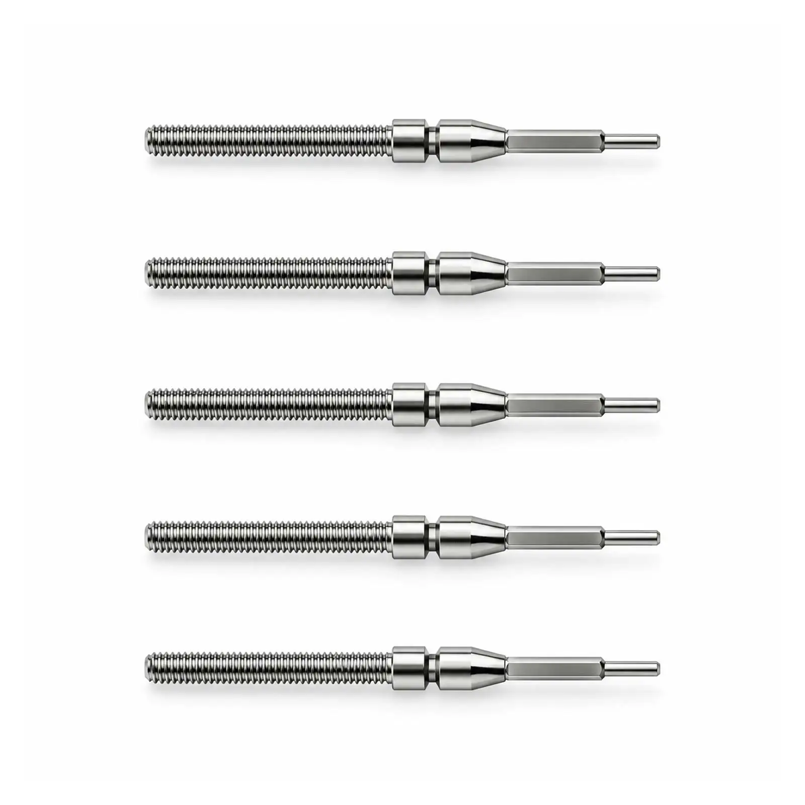 5Pcs Steel Watch Replacement Stem Crown Kit For MIYOTA 8200/8205/8215/821A Movement P780 Accessories Spare Parts