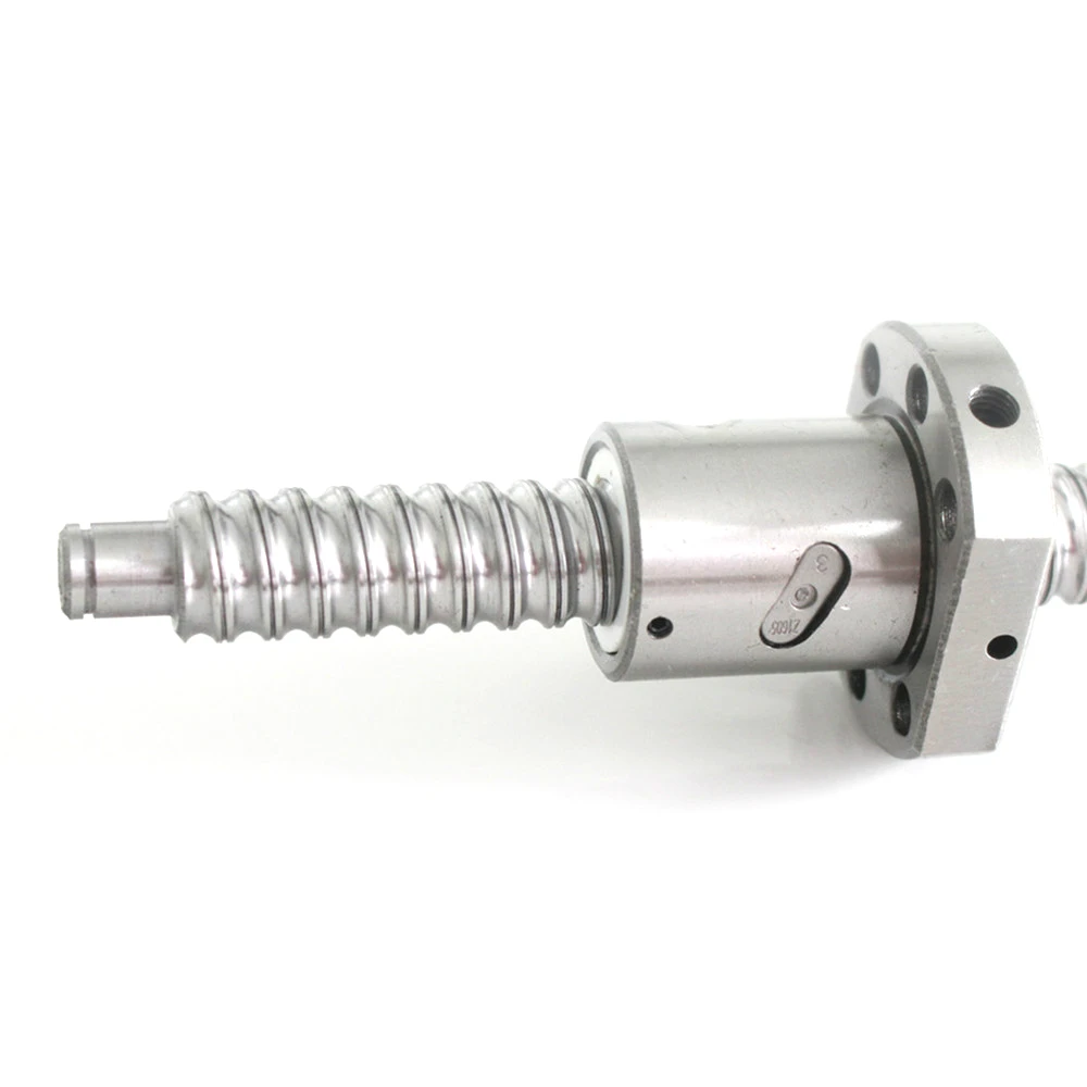 Ball Screw C7 SFU1605 150mm 200mm 300mm 500 mm 1150mm 1550mm With Single Ballnut BK/BF12 RM1605 Ballscrew End Machined For CNC