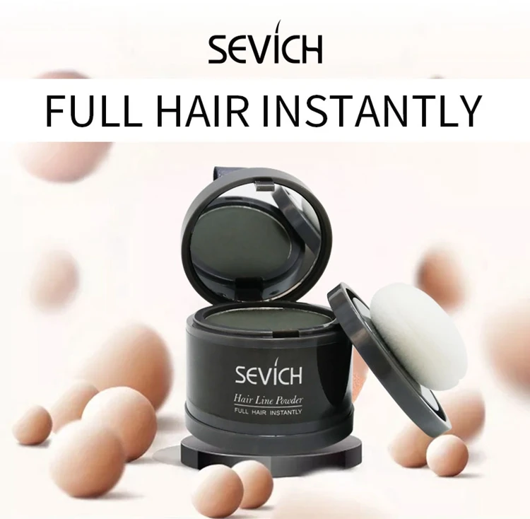 Sevich 12 Color Hairline Powder Hairline Shadow Cover Up Fill In Thinning Hair Unisex Hairline Shadow Powder Modified Gray Hair