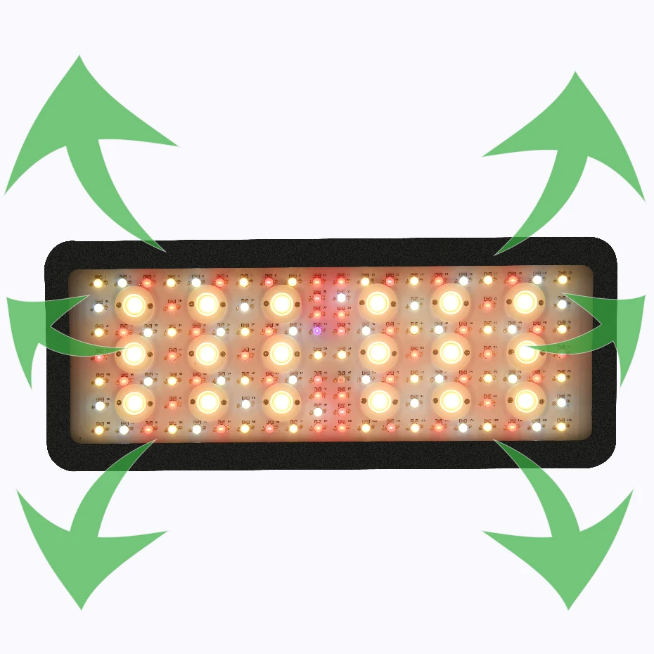 3600W COB LED Grow Light plantas phytolamp For Greenhouse Hydroponics Grow Lamp Indoor Plant Flower Seeding