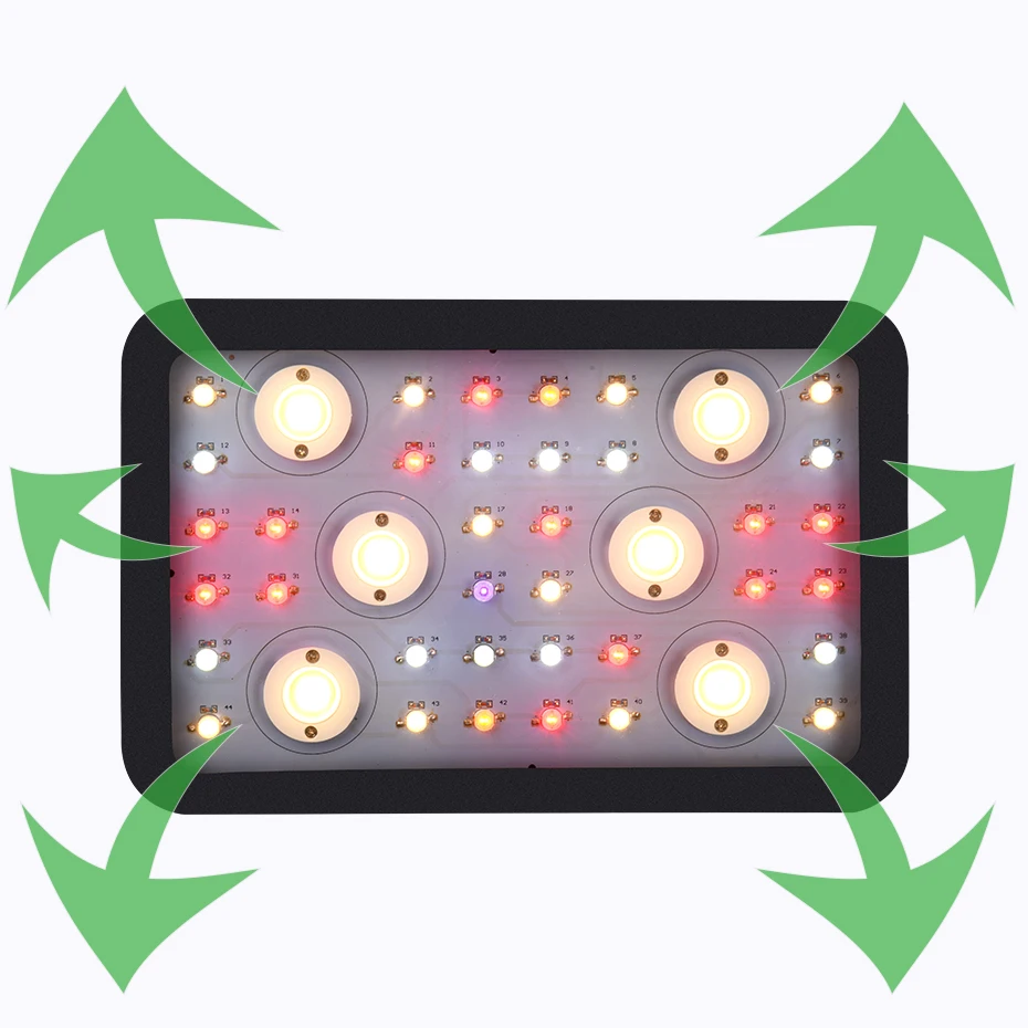3600W COB LED Grow Light plantas phytolamp For Greenhouse Hydroponics Grow Lamp Indoor Plant Flower Seeding