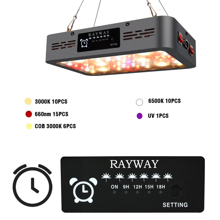 3600W COB LED Grow Light plantas phytolamp For Greenhouse Hydroponics Grow Lamp Indoor Plant Flower Seeding