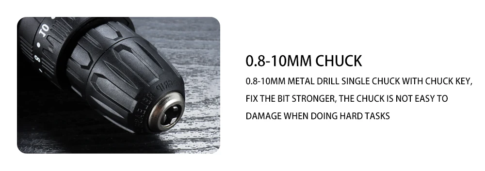 25V 21V Wireless Hand Electric Drill Impact Cordless Lithium Battery Screwdriver For Decorating House Drilling Screws Power Tool