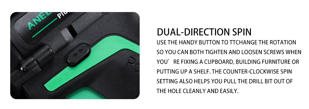 25V 21V Wireless Hand Electric Drill Impact Cordless Lithium Battery Screwdriver For Decorating House Drilling Screws Power Tool