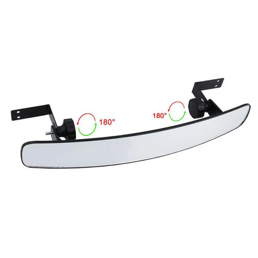 Golf Cart Folding Side Mirrors Rear View Mirror Extra Wide Golf Cart Mirrors Fits for Club Car