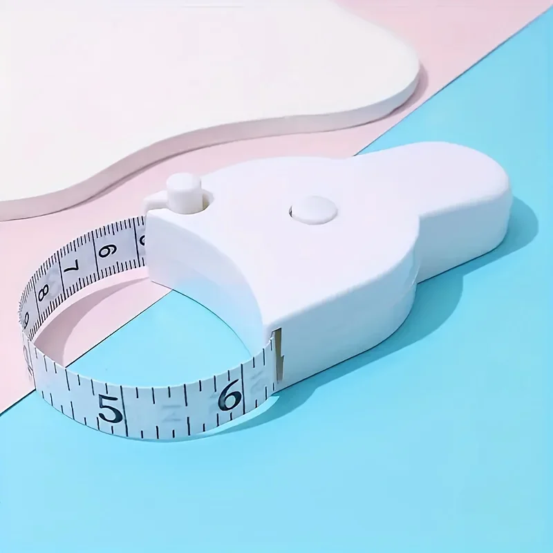 Automatic Telescopic Tape Measure Body Measuring Tape Sewing Ruler Tools Centimeter Tapes For Body Meter Measure White Tools
