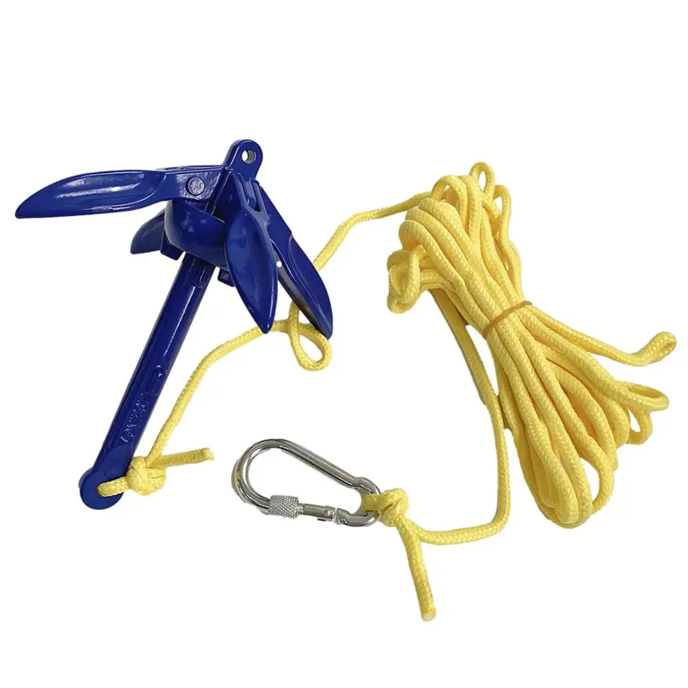 1Set Complete Kayaking/paddle Board Anchoring Kit Kayak Anchor Kayak Canoe Motorboat SUP Paddle Board Boat Anchor Dropshipping