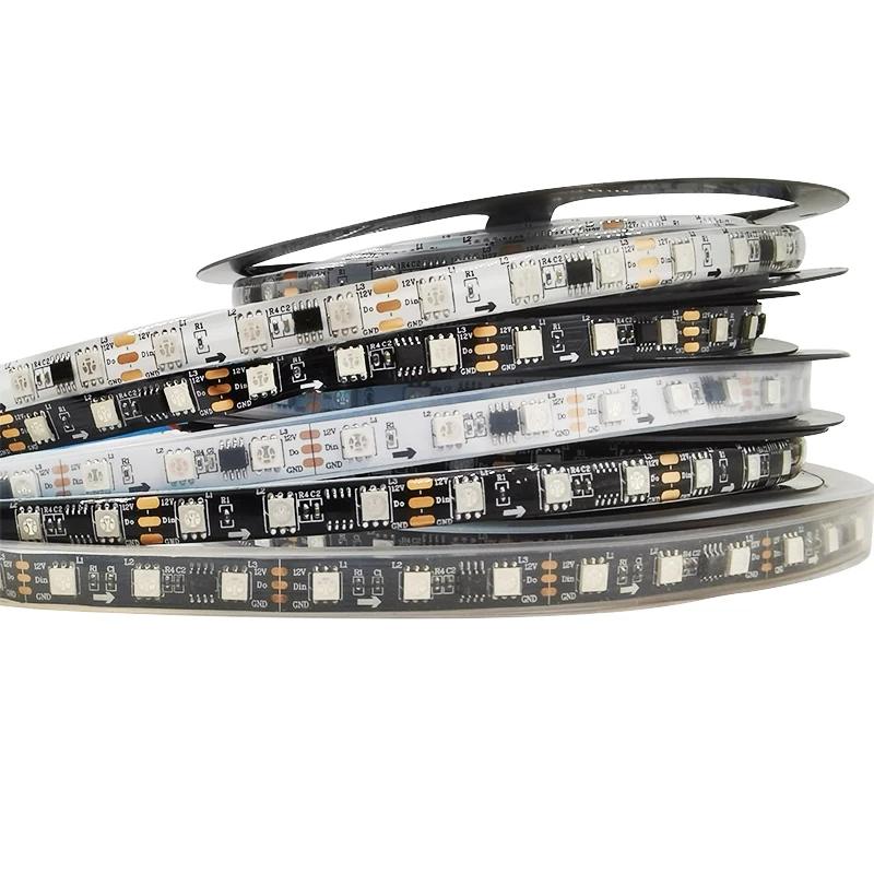 DC12V 5 M WS2811 LED Pixel Bande Rgb Colour 5050 LED Bande Ruban Flexible Adressable LED Bande 1 IC Control 3 Leds Lights