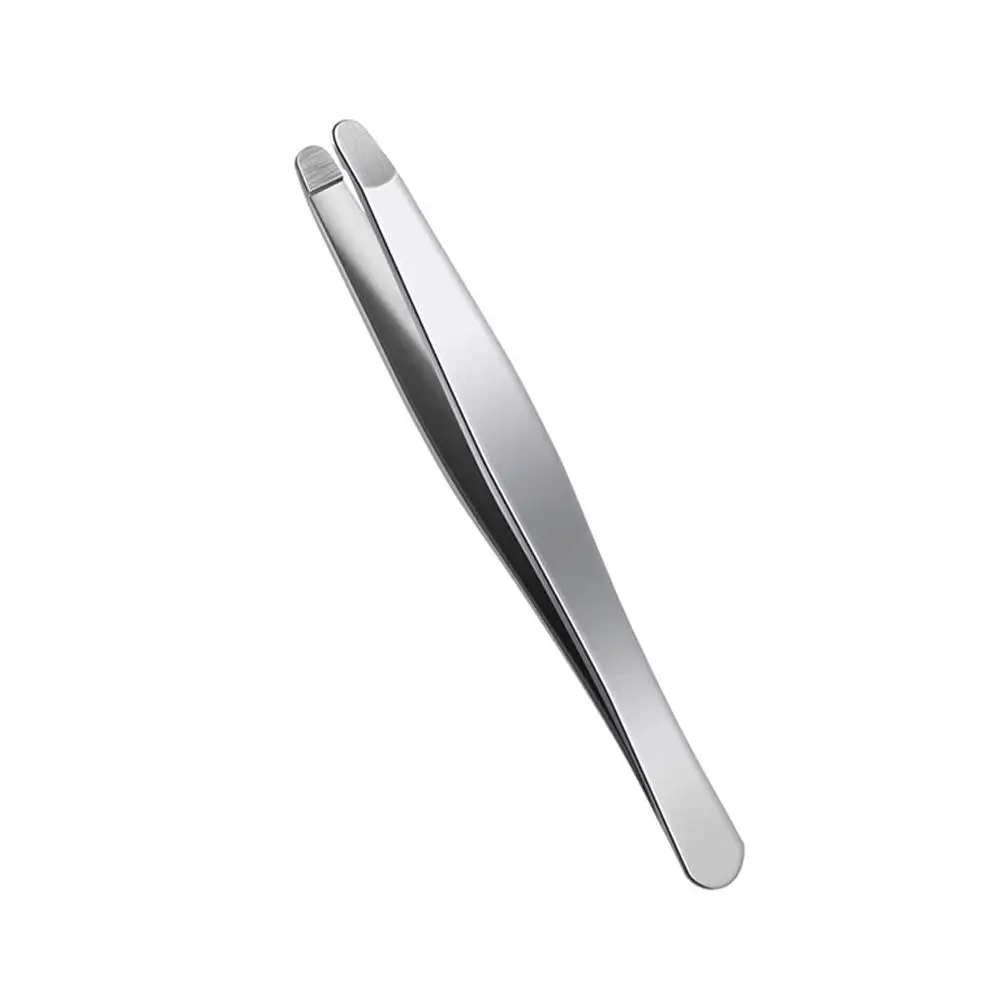 1Pc New Eyebrow Tweezers Non-slip Makeup Remover Tweezer Tools Stainless Steel Face Hair Women Removal Clip