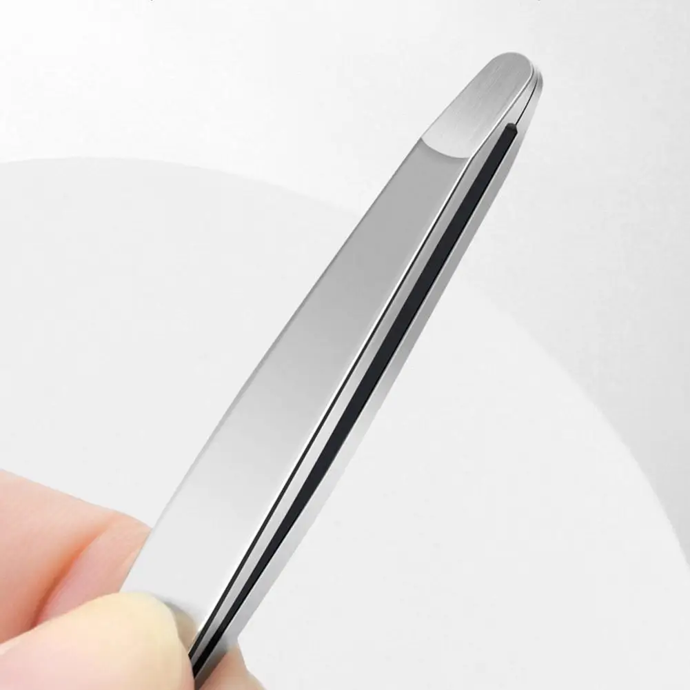 1Pc New Eyebrow Tweezers Non-slip Makeup Remover Tweezer Tools Stainless Steel Face Hair Women Removal Clip