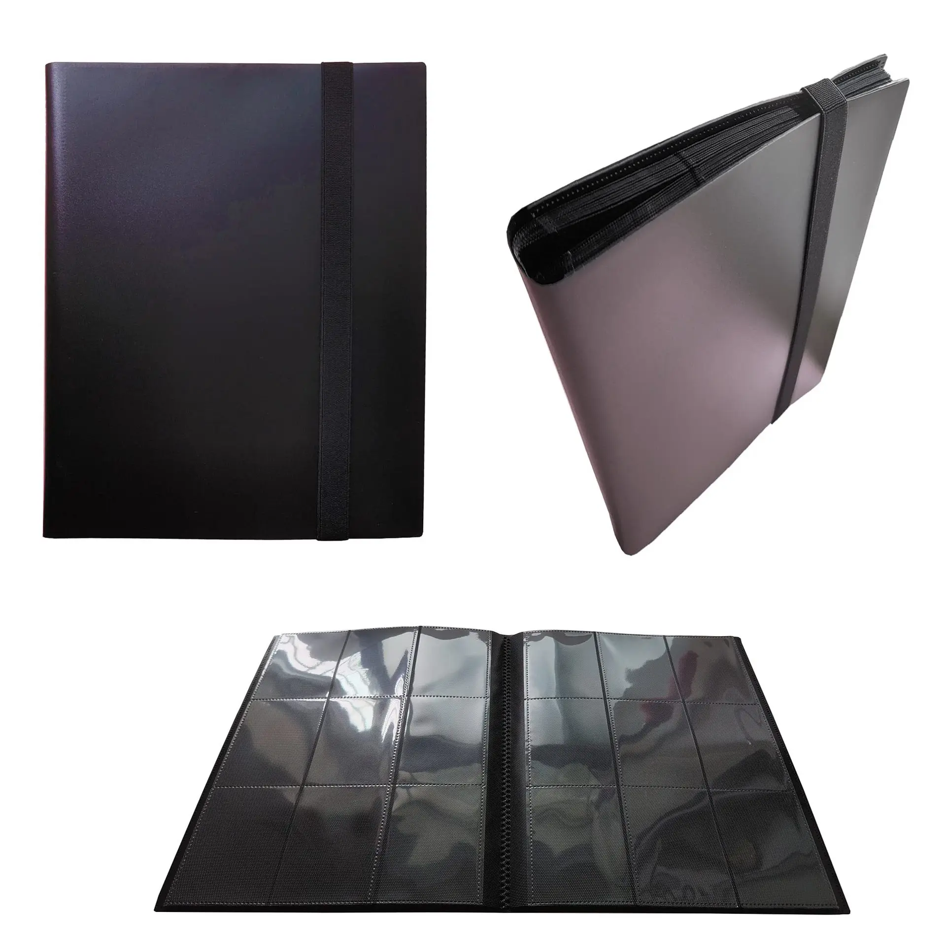 160/360 Cards Capacity Pocket Holder Binders Albums For Yugioh Baseball Football Sports Game Card Book Sleeve Binder Toy