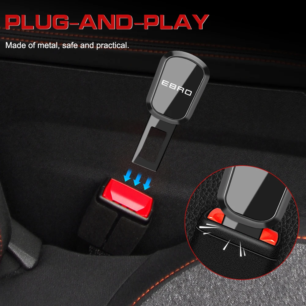 Car Seat Belt Clip Extension Safety Lock Buckle Plug For Chery Ebro S800 S700 Jaecoo J5 J7 J8 Omoda 5 GT C5 GT S5 E5 O5 GT A9