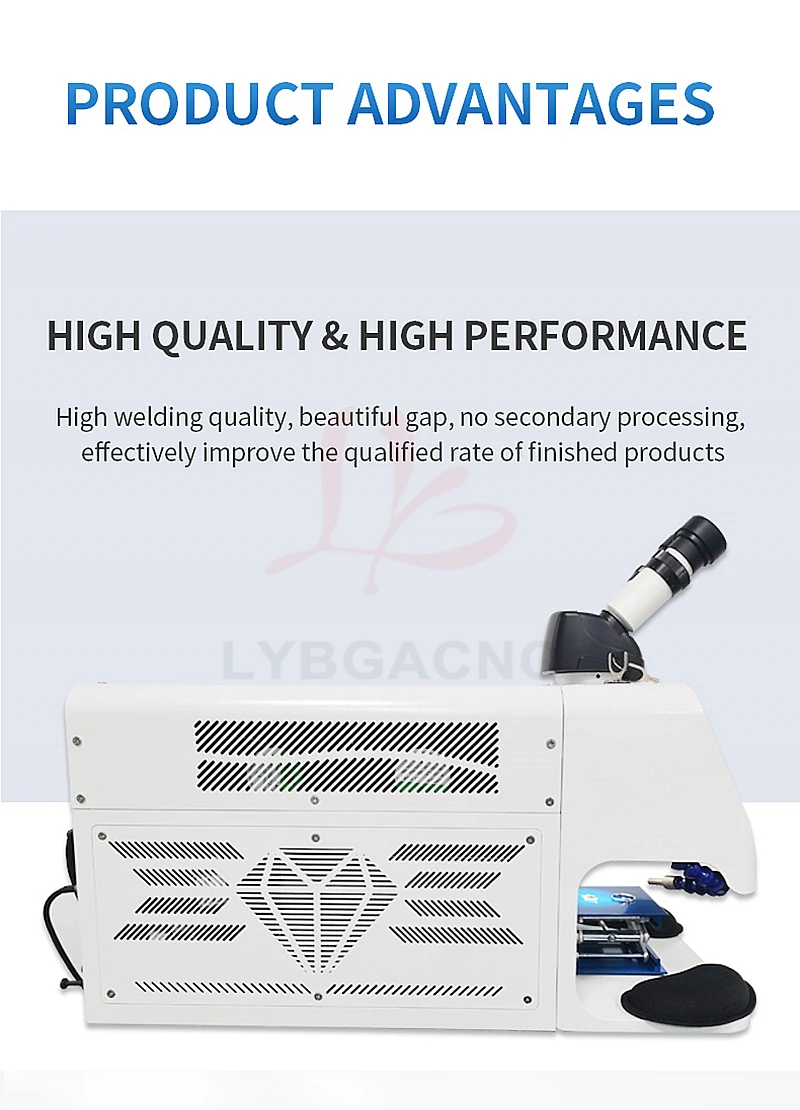 Jewelry Spot Welding Machine ND YAG Laser Touch Screen 60W 100W 150W 200W MINI Laser Soldering With CCD Control System Microscop