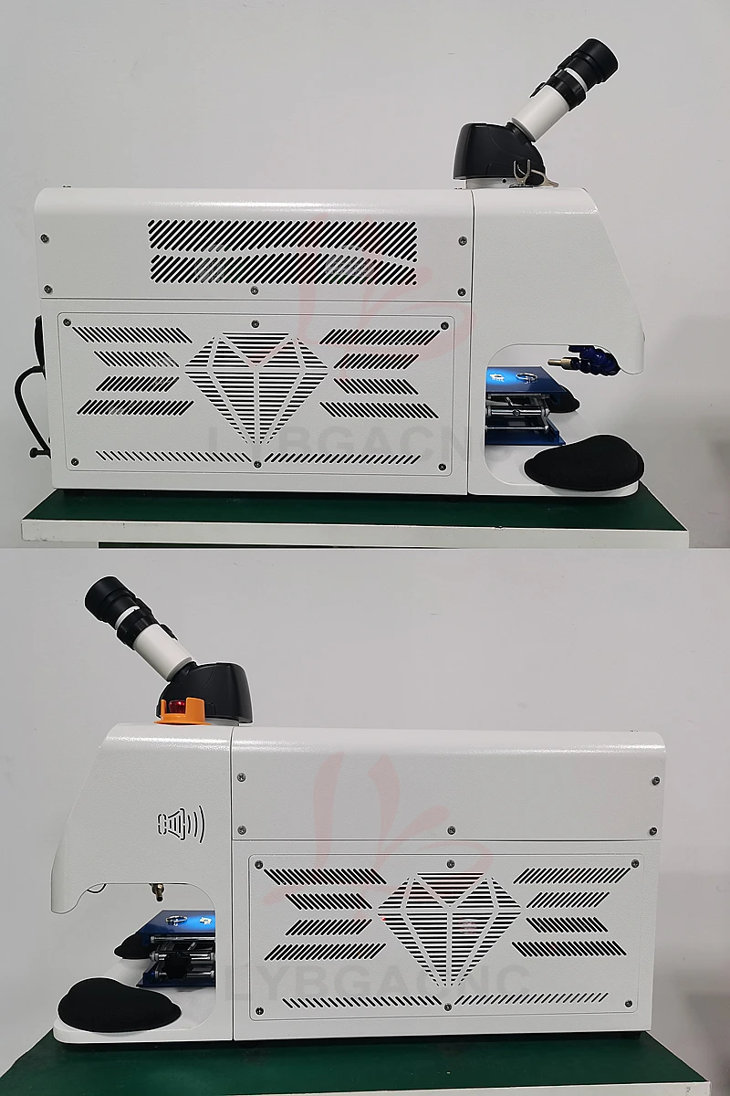 Jewelry Spot Welding Machine ND YAG Laser Touch Screen 60W 100W 150W 200W MINI Laser Soldering With CCD Control System Microscop