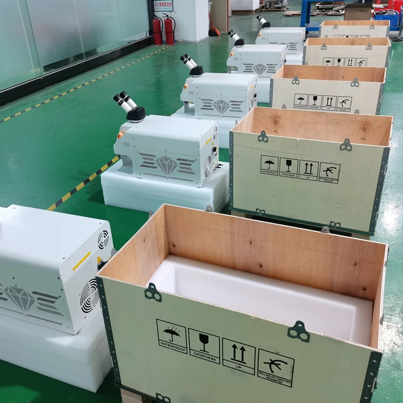 Jewelry Spot Welding Machine ND YAG Laser Touch Screen 60W 100W 150W 200W MINI Laser Soldering With CCD Control System Microscop