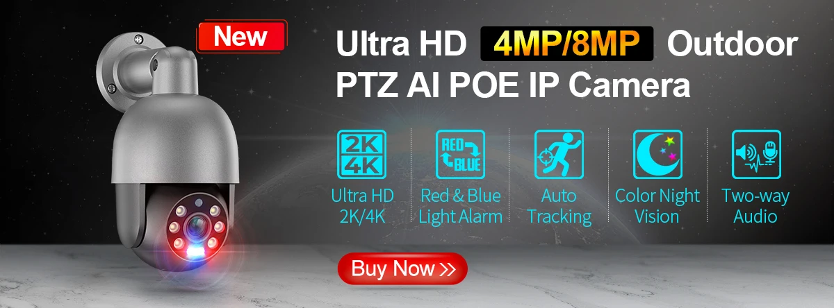 Techage H.265 Ultra HD 4K 8MP 36CH IP NVR Smart AI Support Face/Human/Motion Detection E-mail Alert Support Onvif Protocol P2P