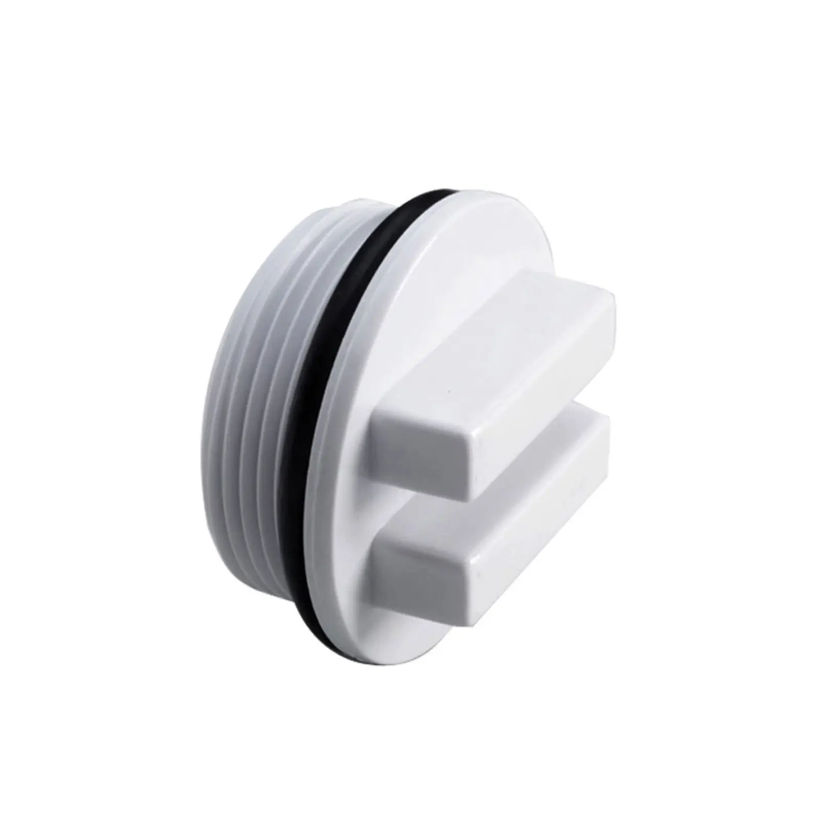 1.5 Inch Threaded Pool Return Line Plug With O-ring Suitable For Most Pools, Swimming Pool Accessories
