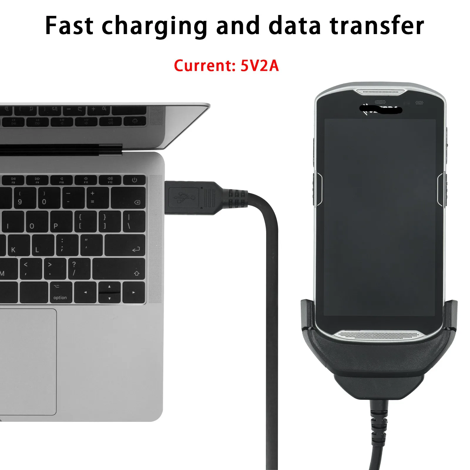 USB Data Charger Cable for Zebra TC51 TC510K TC56 TC57 Replace CBL-TC51-USB1-01