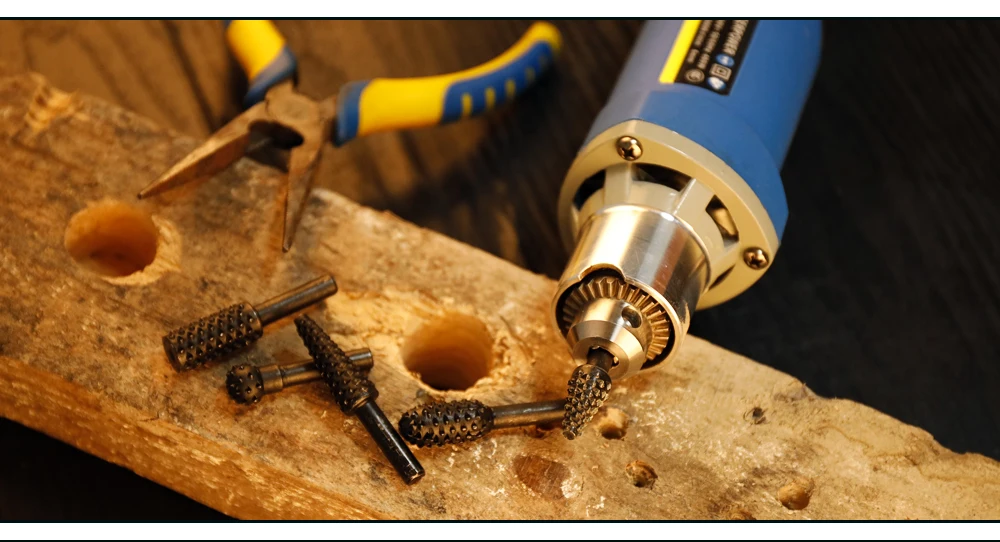 Variable Speed Dremel 480W Mini Electric Drill Engraving Polishing Machine Rotary Tool Wood Carving Milling Cutter Rasp File Etc