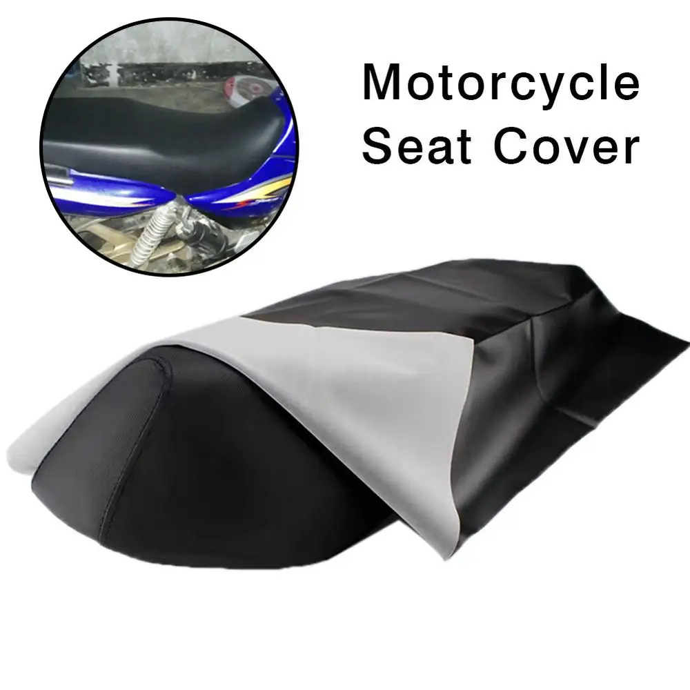 Universal Leather Motorcycle Seat Cushions Seat Protector Wear-resisting Waterproof Motorcycle Seat Cushions Cafe Racer Seat