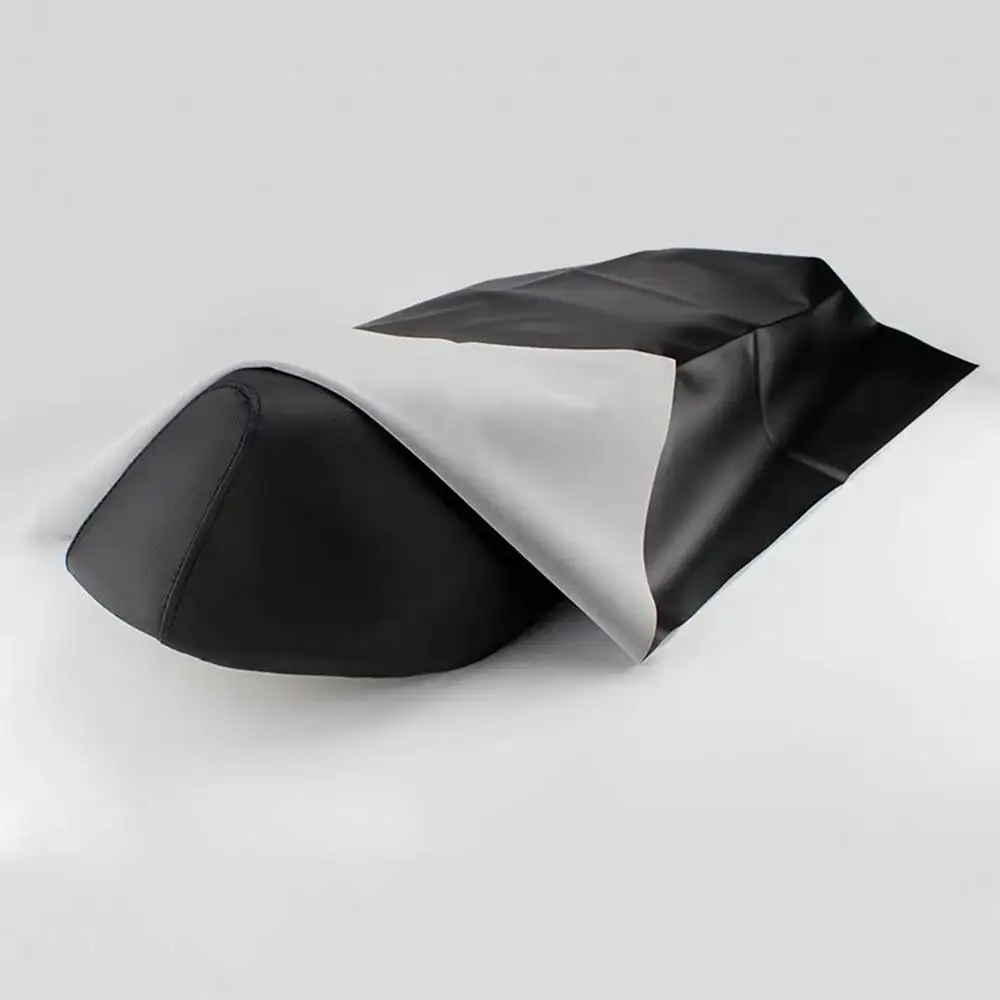 Universal Leather Motorcycle Seat Cushions Seat Protector Wear-resisting Waterproof Motorcycle Seat Cushions Cafe Racer Seat