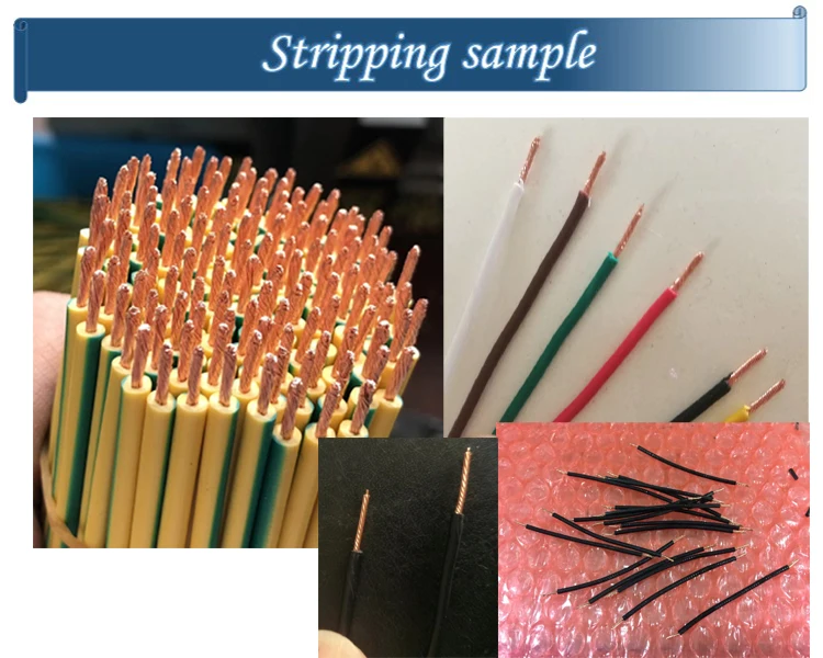 SWT508-NX2 Computer Automatic Wire Strip Peeling Stripping Cutting Machine For 0.1-4.5MM2 With Single Or Double Wires
