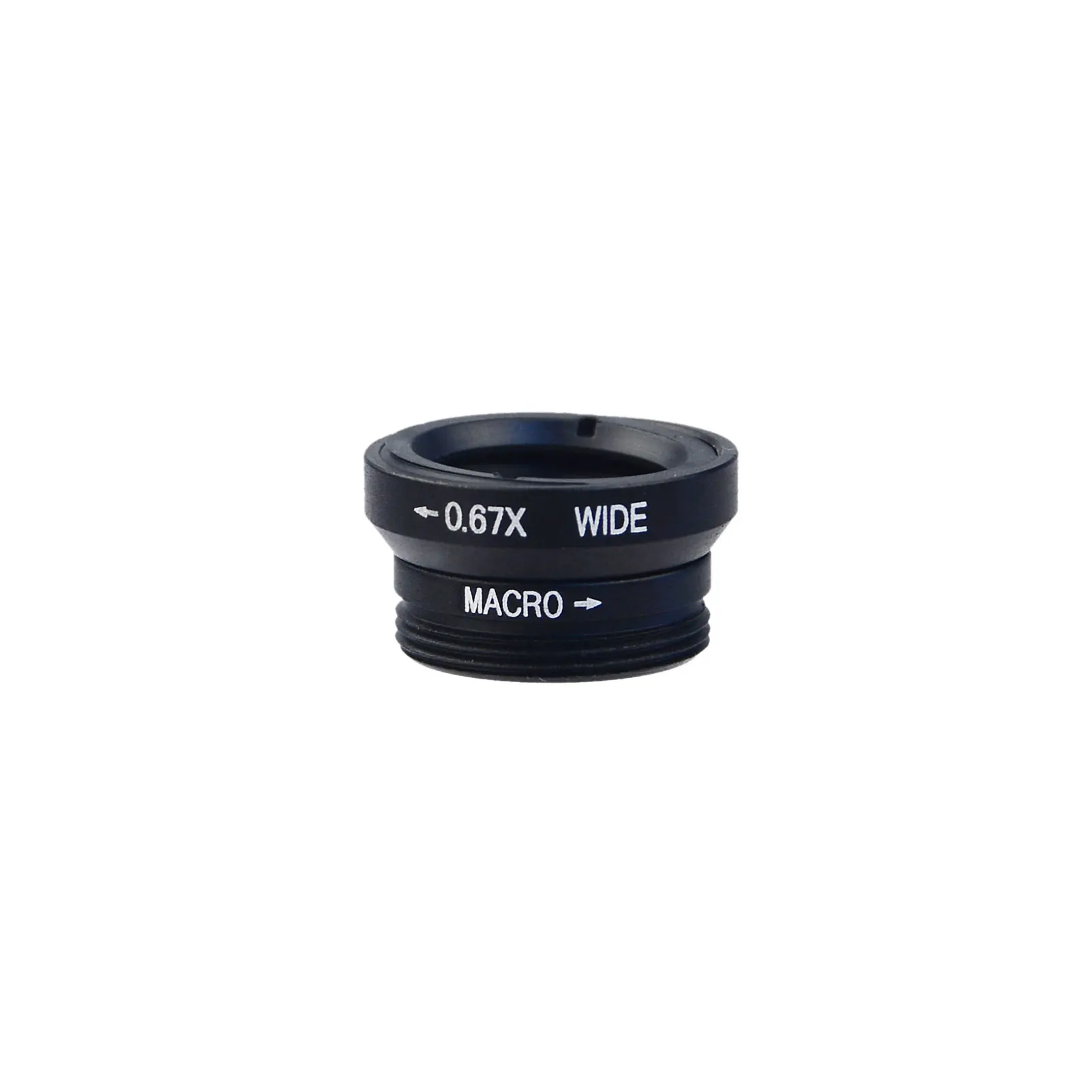 3 In 1 Mobile Phone Lens 180 degree Fisheye Lens 0.67X Wide Angle Len 10X Macro HD Camera Lens Universal For Smartphone