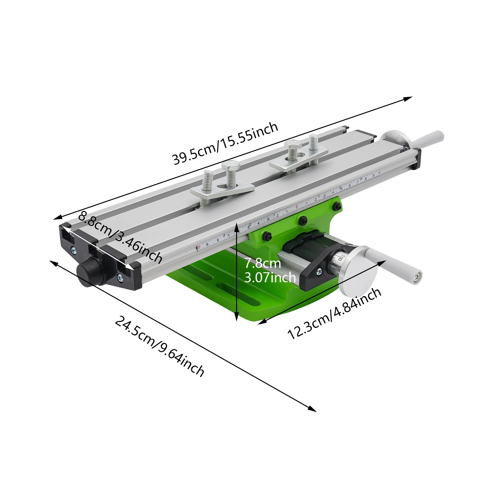 Mini Multifunction Drilling&Milling Machine Worktable Drill Vise Fixture Table Machine Tool for Bench Drilling Cross Slide Table