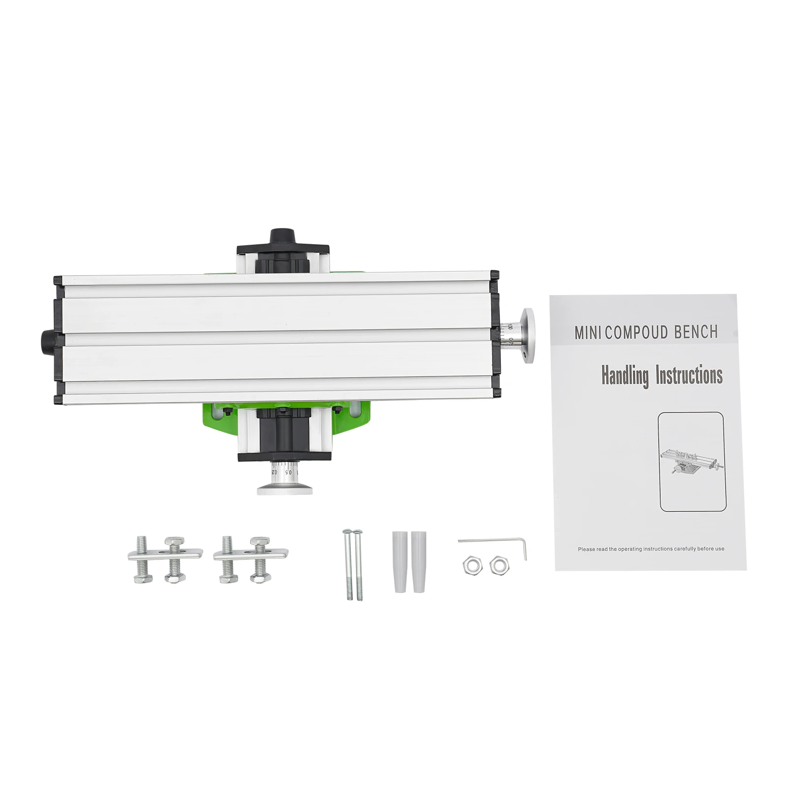 Mini Multifunction Drilling&Milling Machine Worktable Drill Vise Fixture Table Machine Tool for Bench Drilling Cross Slide Table